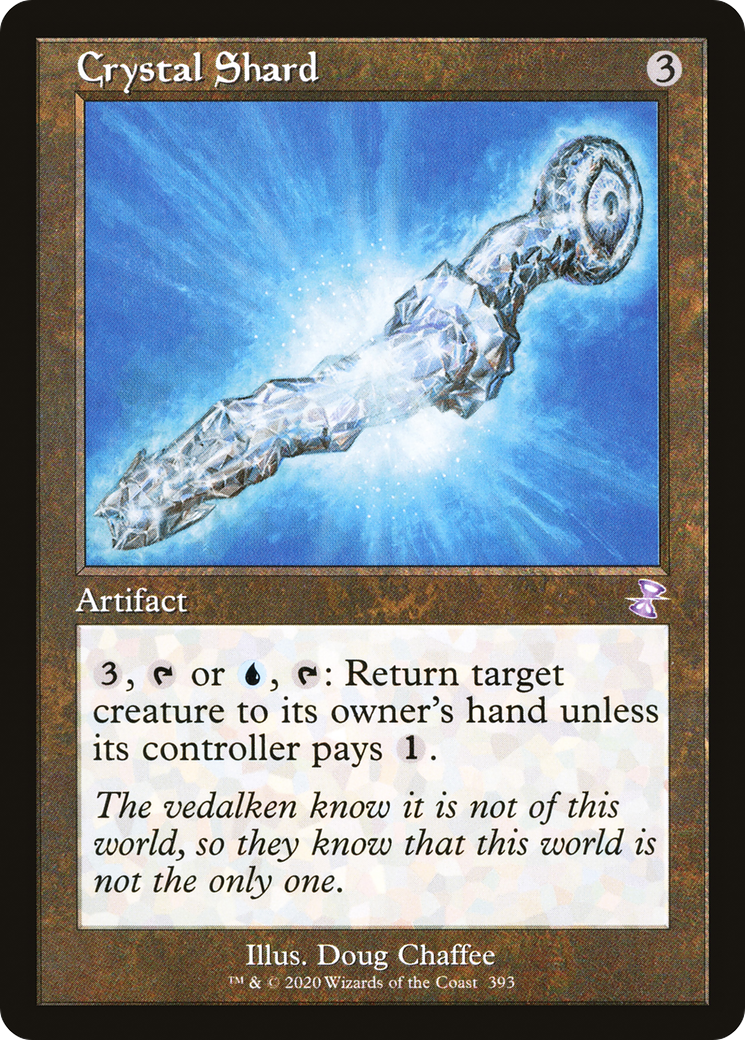 {R} Crystal Shard (Timeshifted) [Time Spiral Remastered][TSR 393]