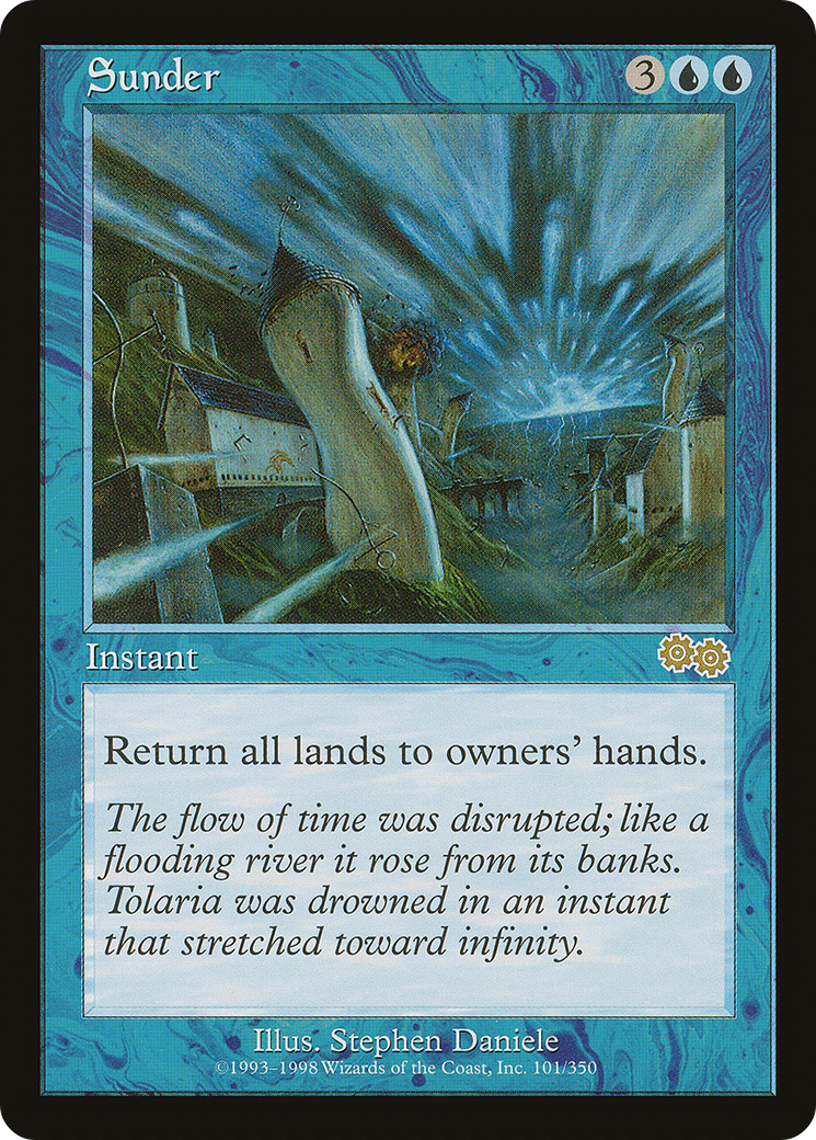 {R} Sunder [Urza's Saga][USG 101]