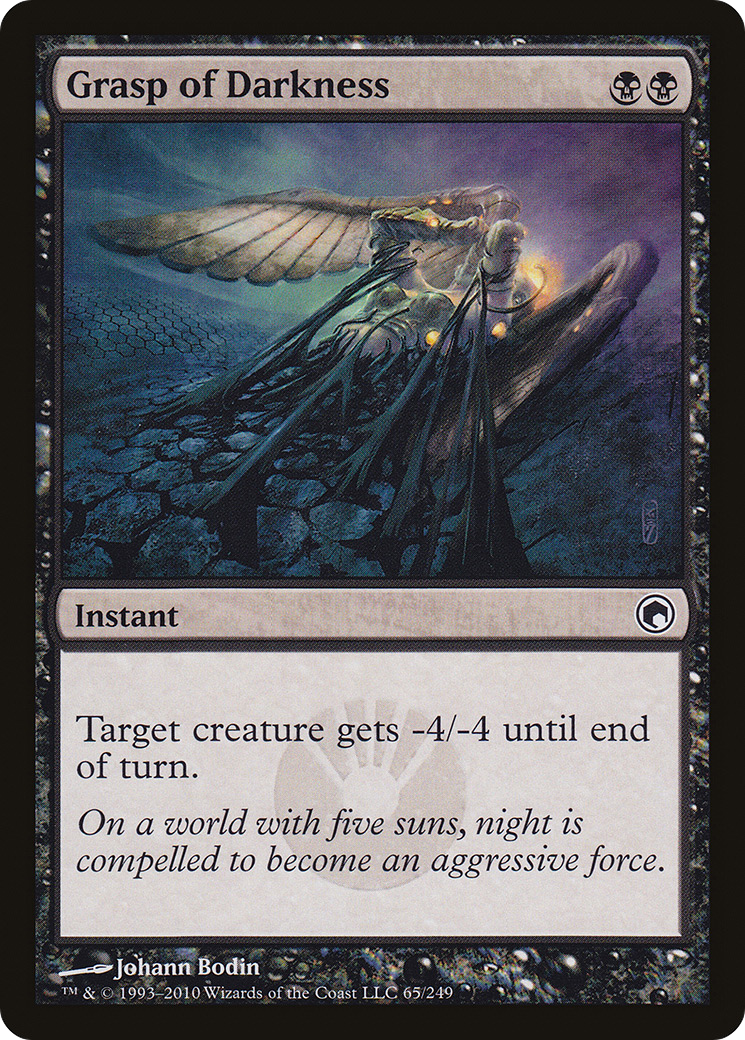 {C} Grasp of Darkness [Scars of Mirrodin][SOM 065]