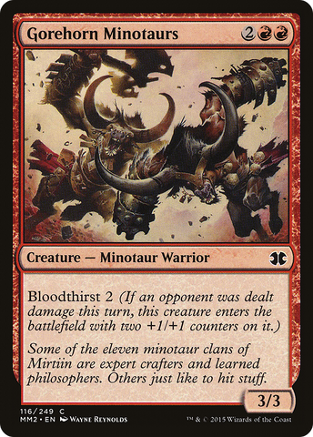 {C} Gorehorn Minotaurs [Modern Masters 2015][MM2 116]