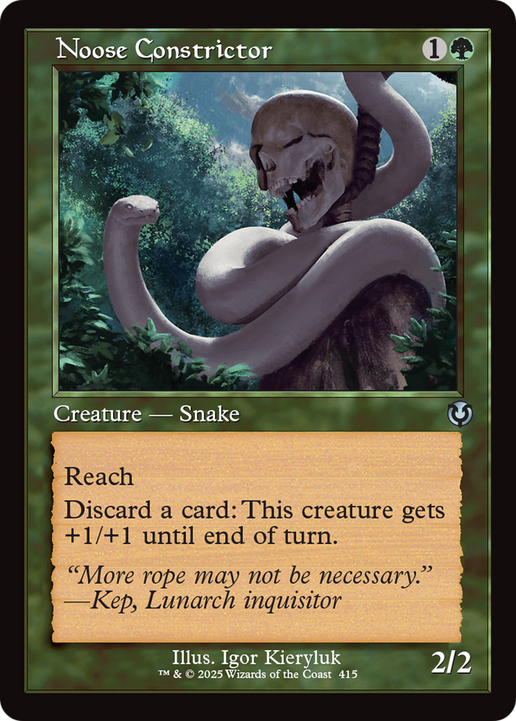 {C} Noose Constrictor (Retro Frame) [Innistrad Remastered][INR 415]