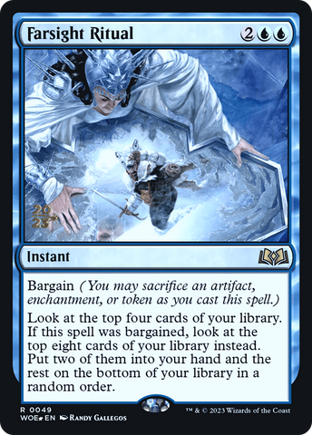 {@R} Farsight Ritual [Wilds of Eldraine Prerelease Promos][PR WOE 049]