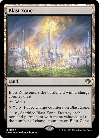 {C} Blast Zone [Commander Masters][CMM 987]