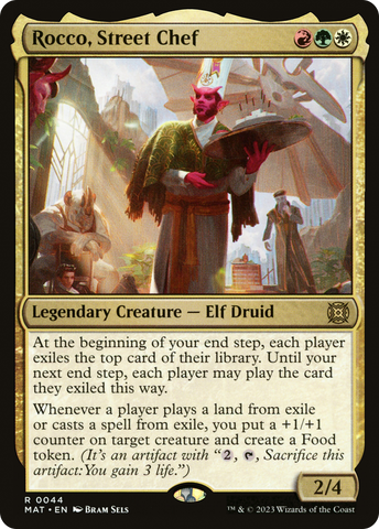 {R} Rocco, Street Chef [March of the Machine: The Aftermath][MAT 044]