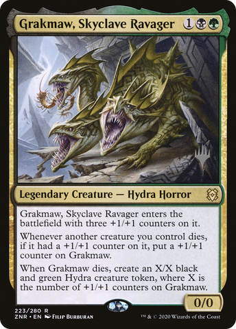 {R} Grakmaw, Skyclave Ravager (Promo Pack) [Zendikar Rising Promos][PP ZNR 223]