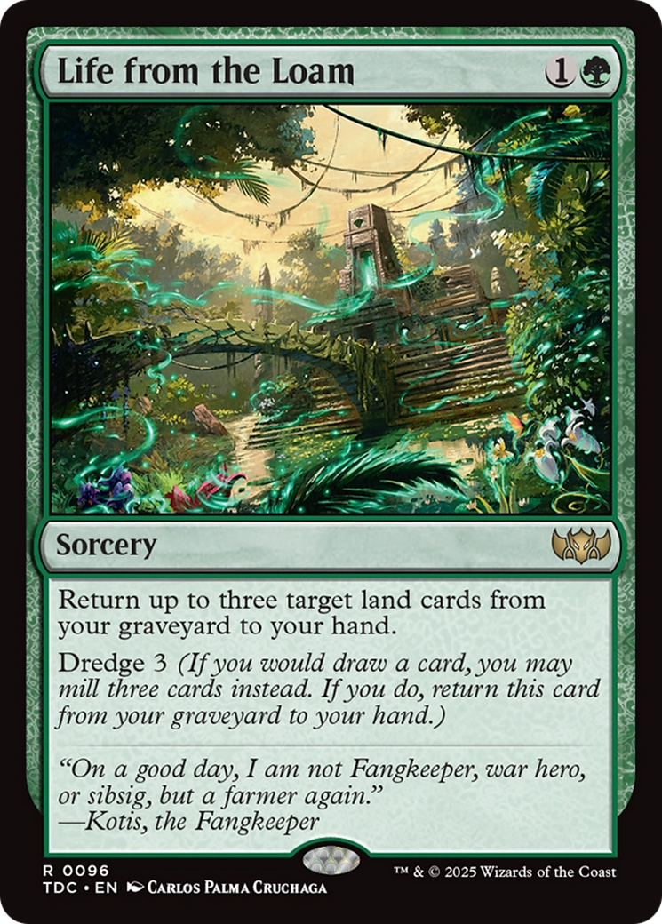 {R} Life from the Loam [Tarkir: Dragonstorm Commander][TDC 096]