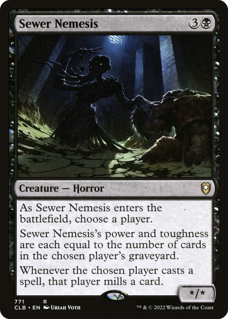 {R} Sewer Nemesis [Commander Legends: Battle for Baldur's Gate][CLB 771]