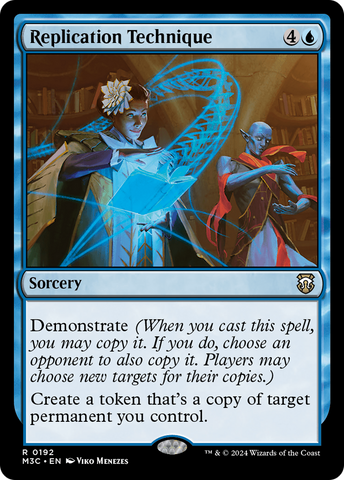 {R} Replication Technique (Ripple Foil) [Modern Horizons 3 Commander][RPF M3C 192]