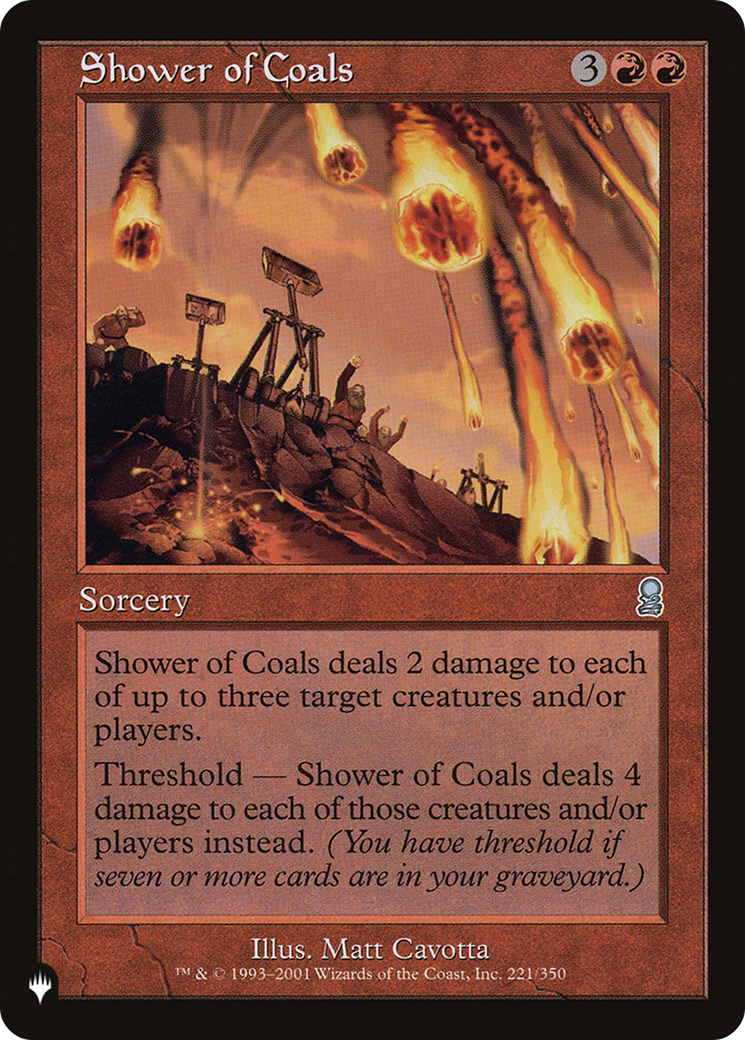 Shower of Coals [LIST ODY-221]