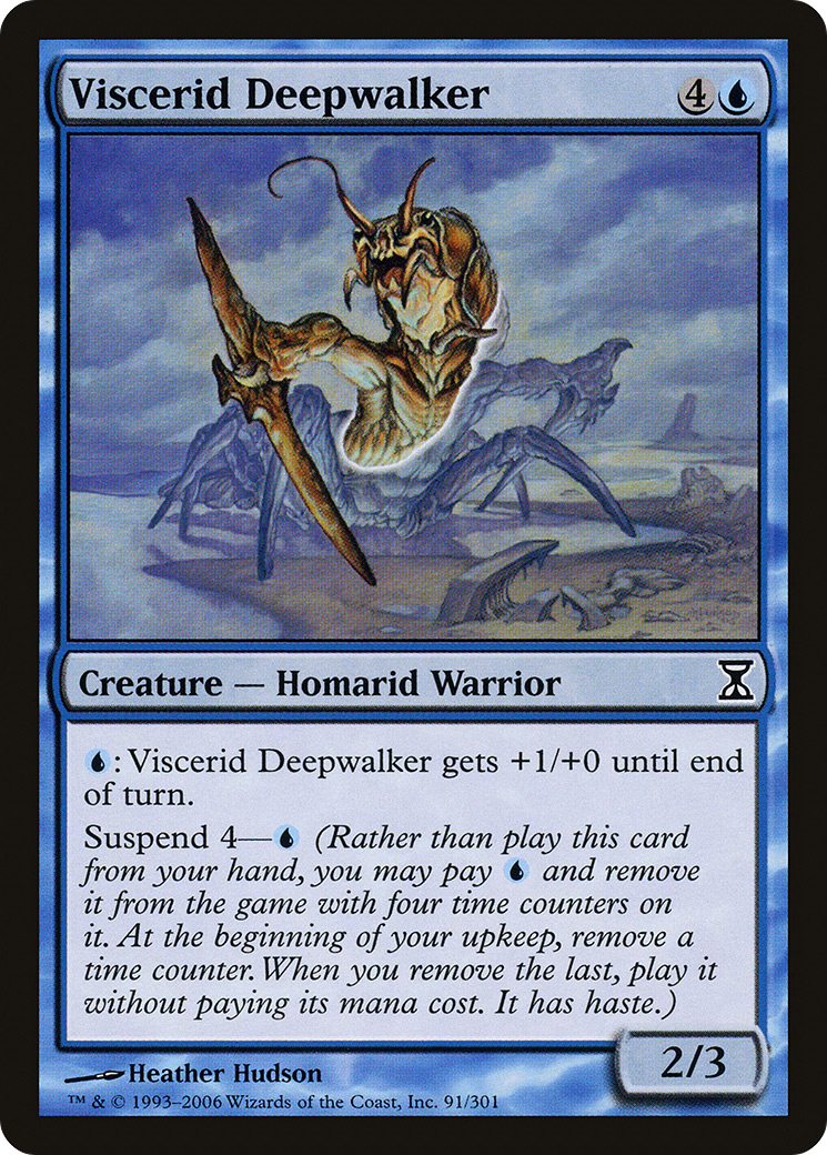 {C} Viscerid Deepwalker [Time Spiral][TSP 091]