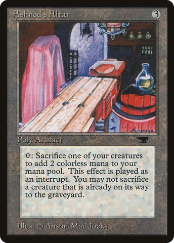 {C} Ashnod's Altar [Antiquities][ATQ 038]