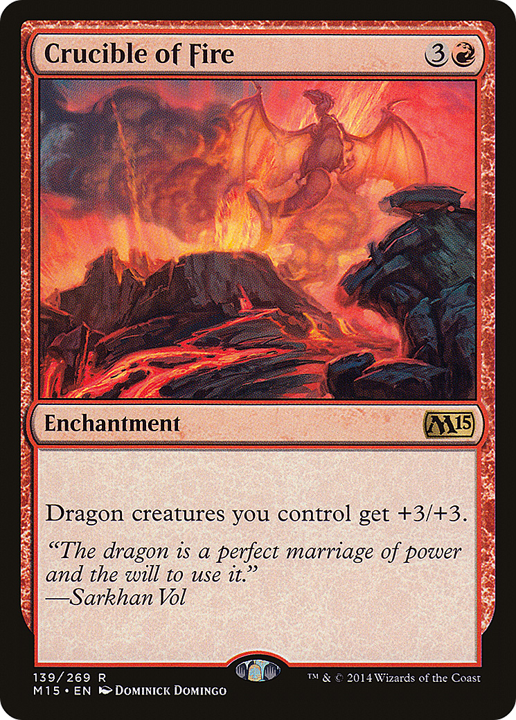 {R} Crucible of Fire [Magic 2015][M15 139] - Misty Mountain Games