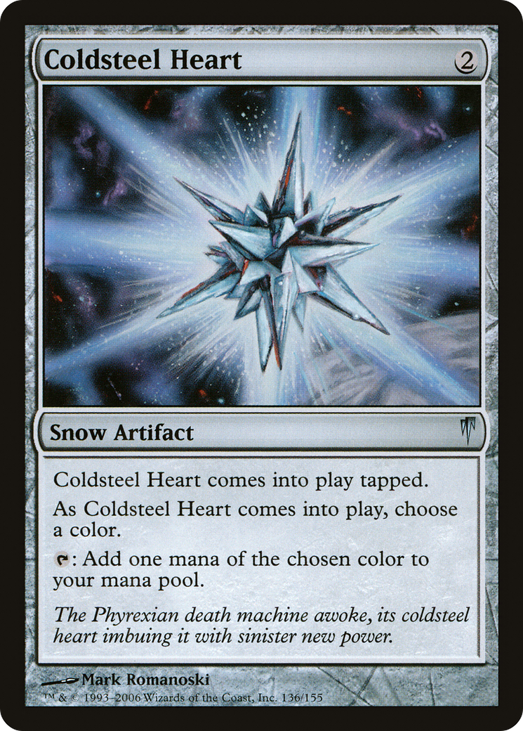 {C} Coldsteel Heart [Coldsnap][CSP 136]