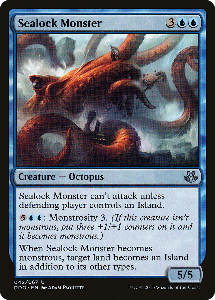 {C} Sealock Monster [Duel Decks: Elspeth vs. Kiora][DDO 042]