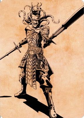 {A} Zevlor, Elturel Exile Art Card (78) [Commander Legends: Battle for Baldur's Gate Art Series][ACLB 078]