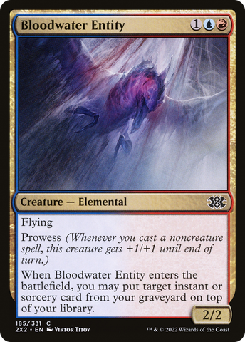 {C} Bloodwater Entity [Double Masters 2022][2X2 185]