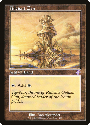 {R} Ancient Den (Timeshifted) [Time Spiral Remastered][TSR 403]
