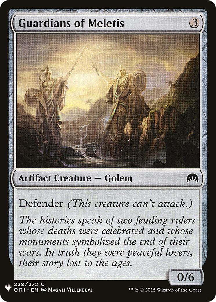 {C} Guardians of Meletis [Mystery Booster][LS ORI 228]