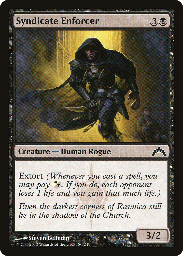 {C} Syndicate Enforcer [Gatecrash][GTC 080]