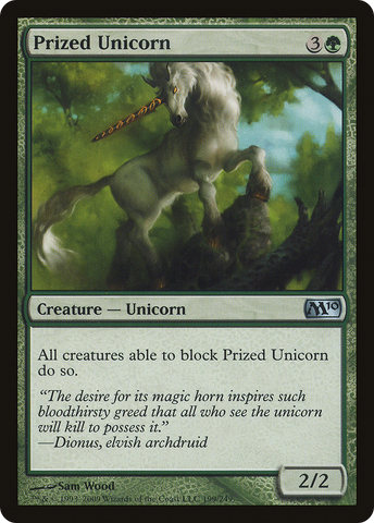 {C} Prized Unicorn [Magic 2010][M10 199]