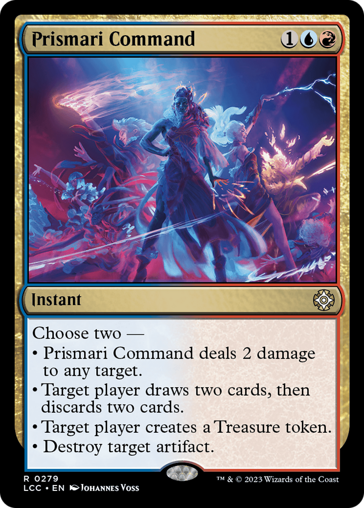 {R} Prismari Command [The Lost Caverns of Ixalan Commander][LCC 279]
