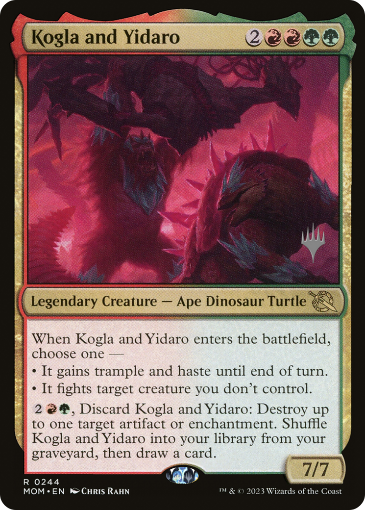 {R} Kogla and Yidaro (Promo Pack) [March of the Machine Promos][PP MOM 244]