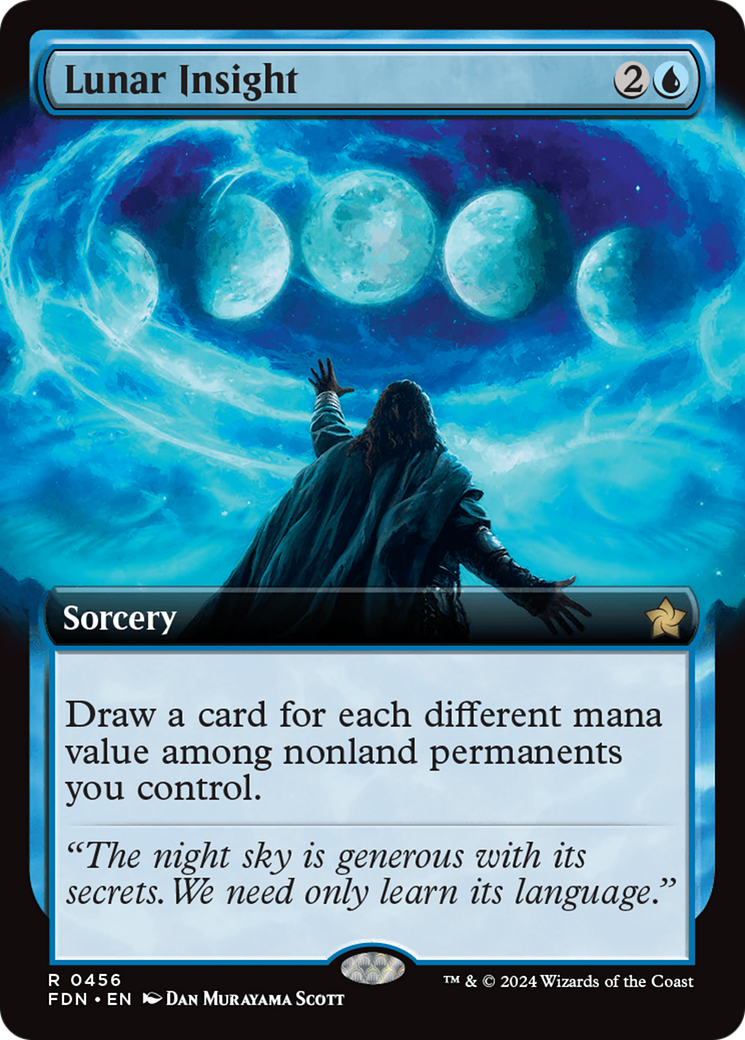 {@R} Lunar Insight (Extended Art) [Foundations][FDN 456]