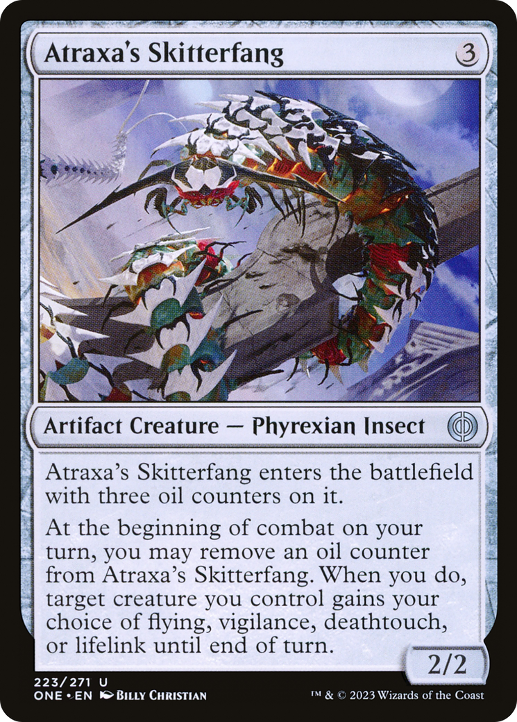 {C} Atraxa's Skitterfang [Phyrexia: All Will Be One][ONE 223]