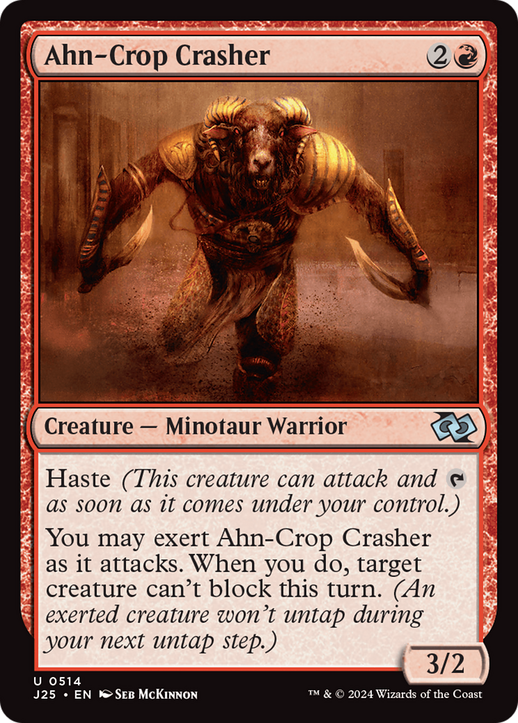 {C} Ahn-Crop Crasher [Foundations Jumpstart][J25 514]