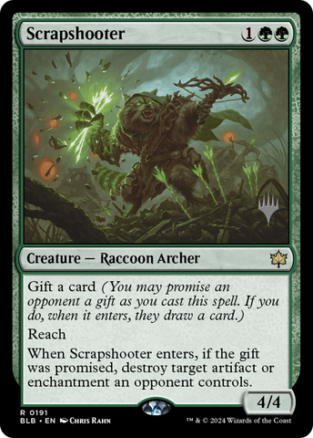 {@R} Scrapshooter (Promo Pack) [Bloomburrow Promos][PP BLB 191]
