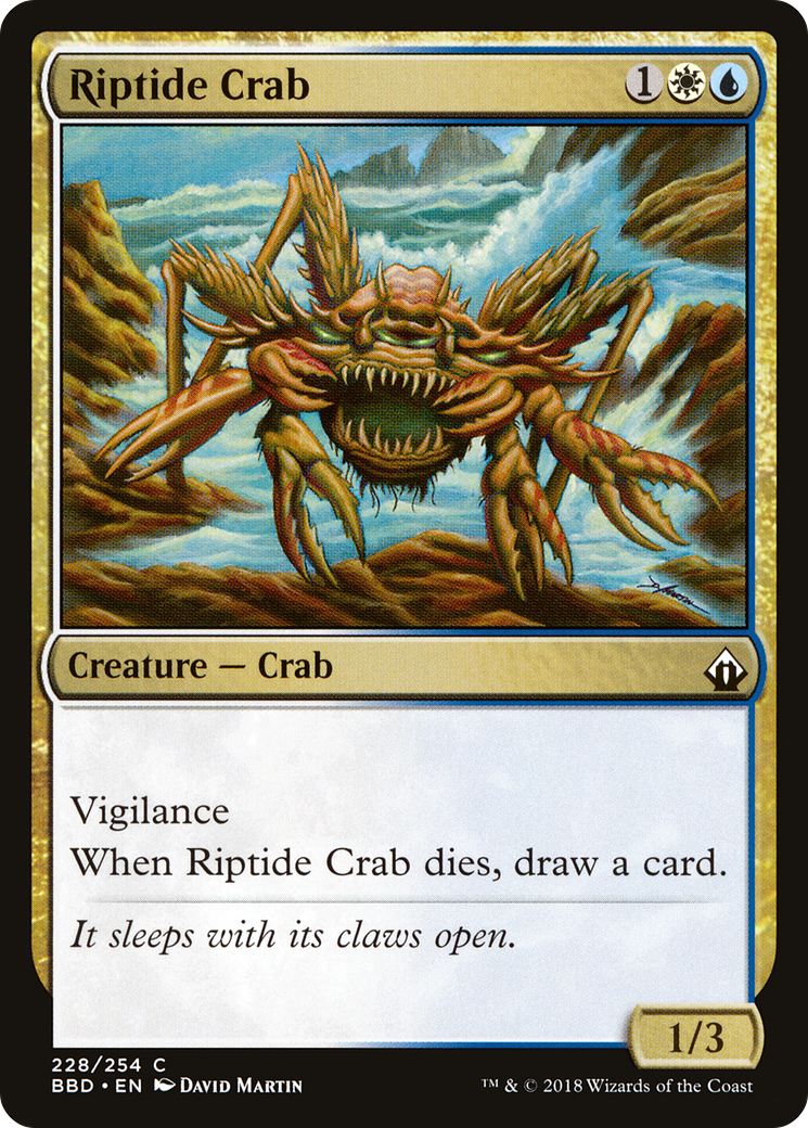 {C} Riptide Crab [Battlebond][BBD 228]