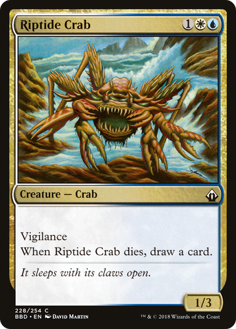 {C} Riptide Crab [Battlebond][BBD 228]