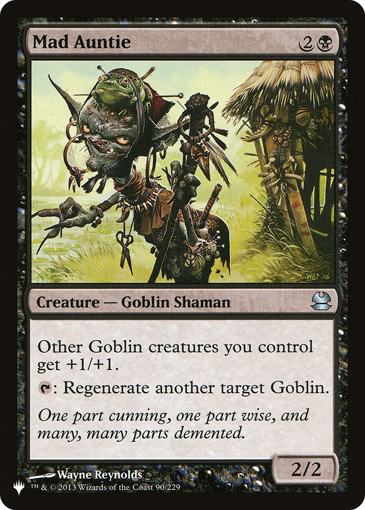 Mad Auntie [LIST 90/229]