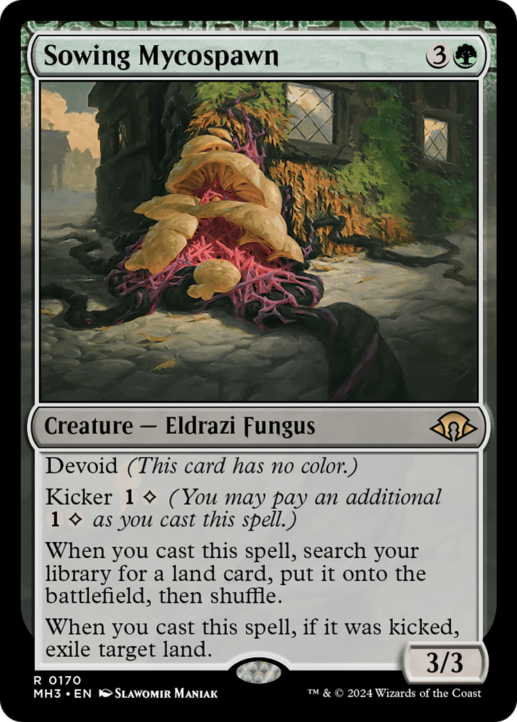 {R} Sowing Mycospawn [Modern Horizons 3][MH3 170]