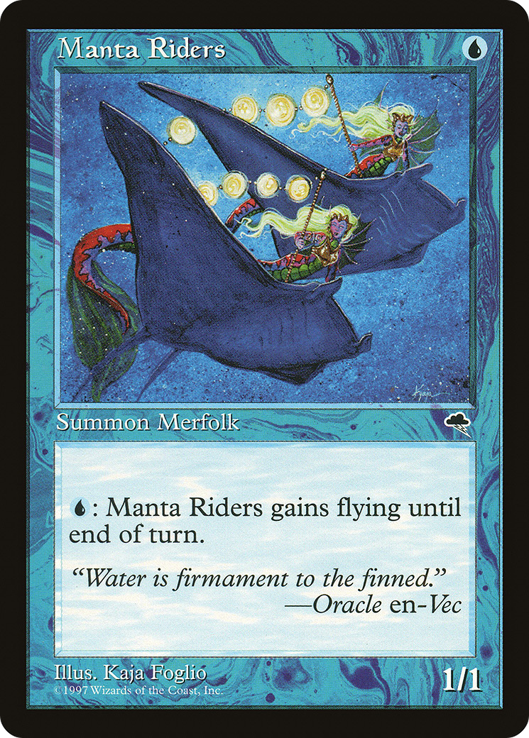 {C} Manta Riders [Tempest][TMP 074]