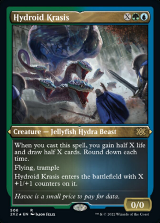 {R} Hydroid Krasis (Foil Etched) [Double Masters 2022][2X2 506]