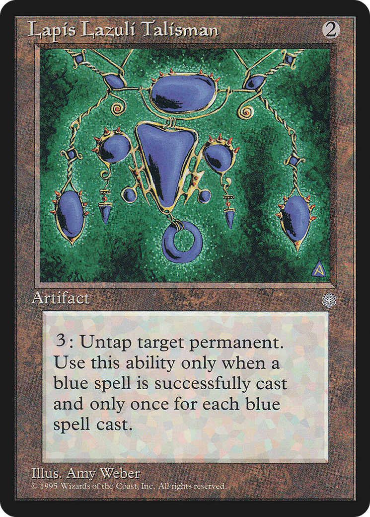 {C} Lapis Lazuli Talisman [Ice Age][ICE 327]