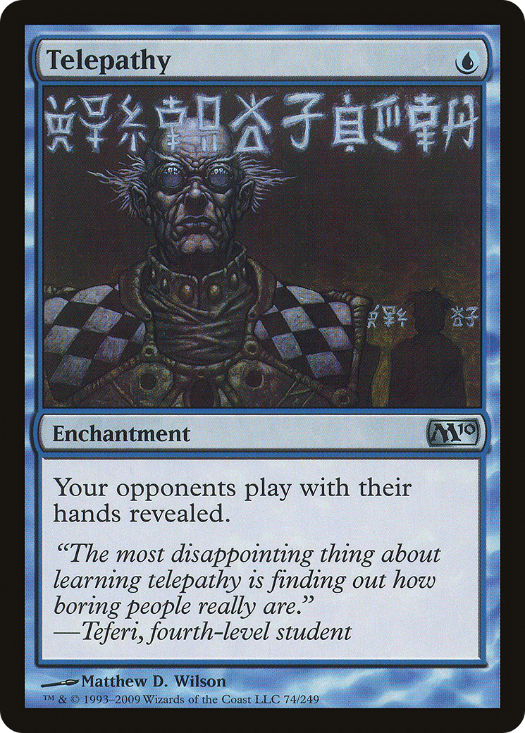 {C} Telepathy [Magic 2010][M10 074]