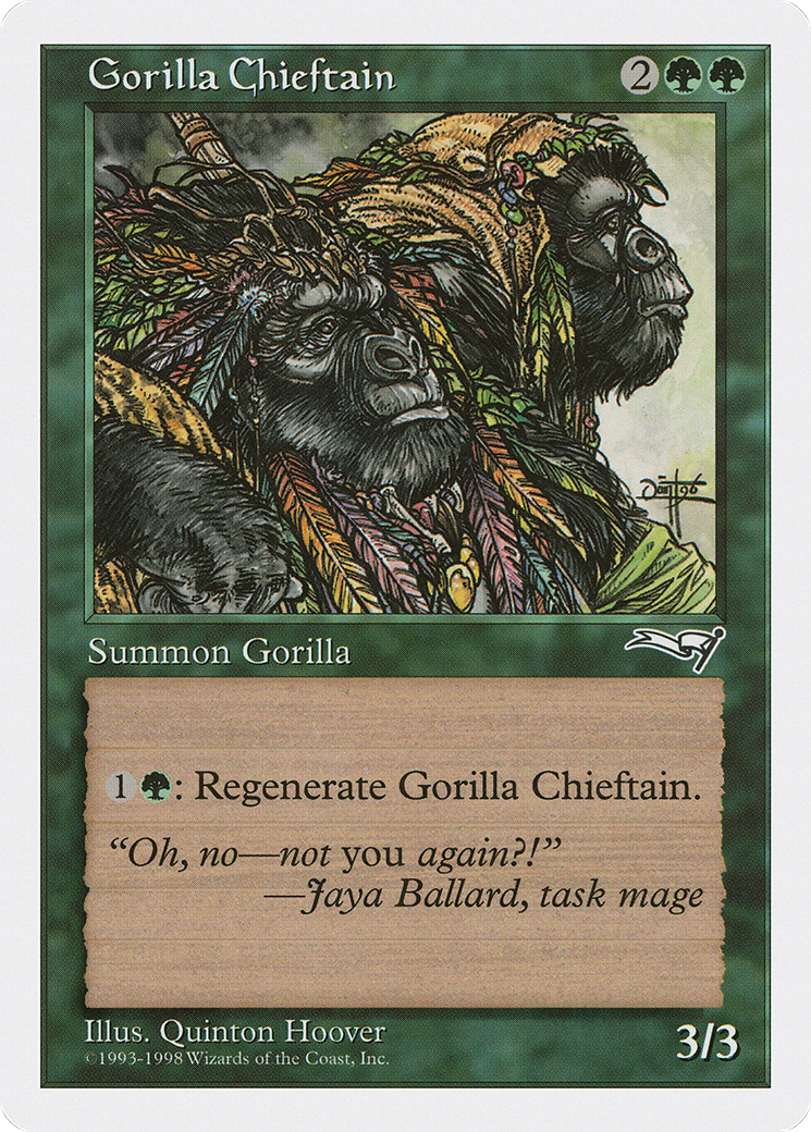 {C} Gorilla Chieftain [Anthologies][ATH 057]