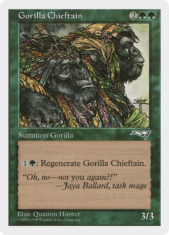 {C} Gorilla Chieftain [Anthologies][ATH 057]