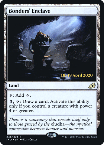 {R} Bonders' Enclave [Ikoria: Lair of Behemoths Prerelease Promos][PR IKO 245]