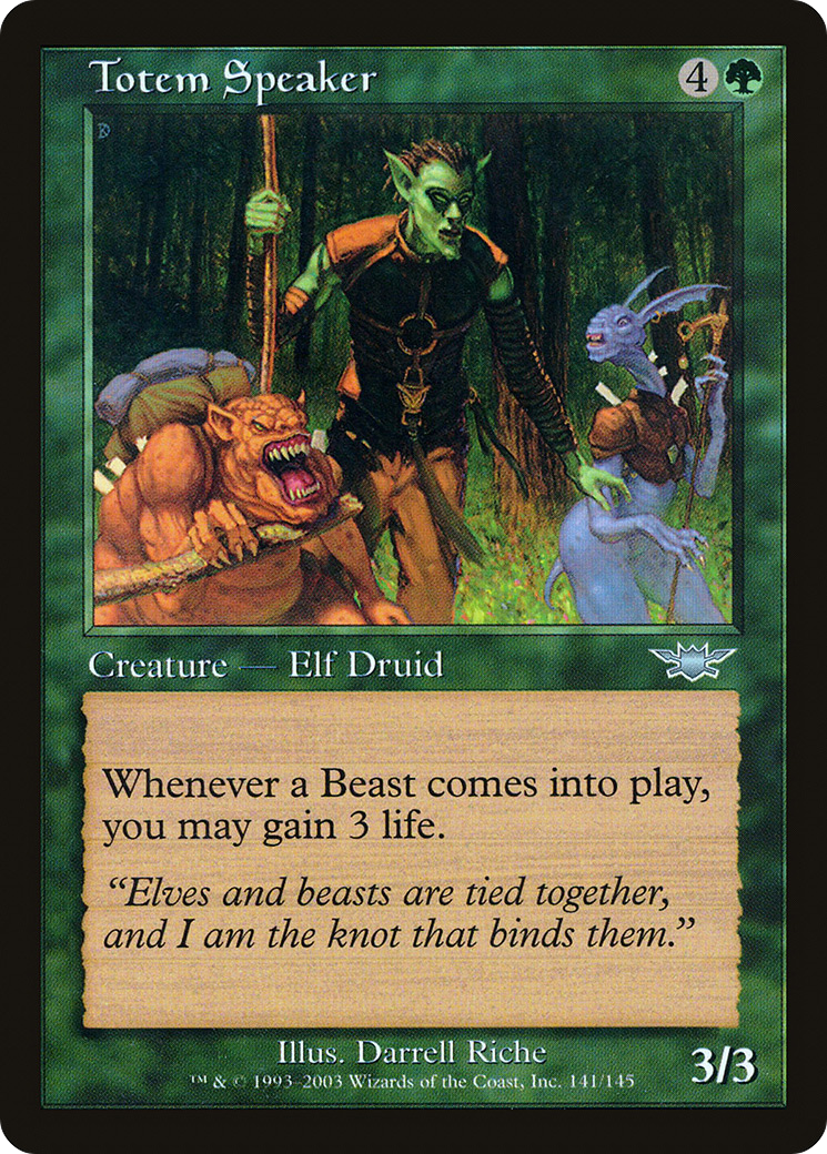 {C} Totem Speaker [Legions][LGN 141]