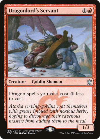 {C} Dragonlord's Servant [Tarkir Dragonfury][PA TKDF 138]