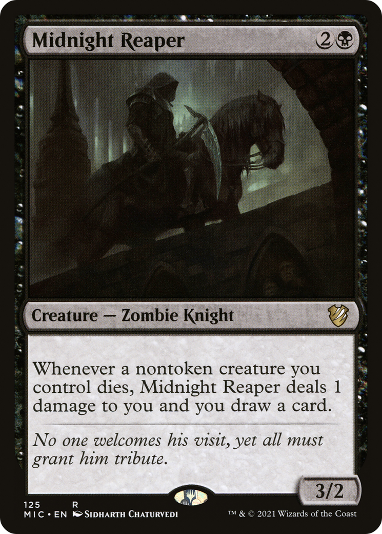 {R} Midnight Reaper [Innistrad: Midnight Hunt Commander][MIC 125]