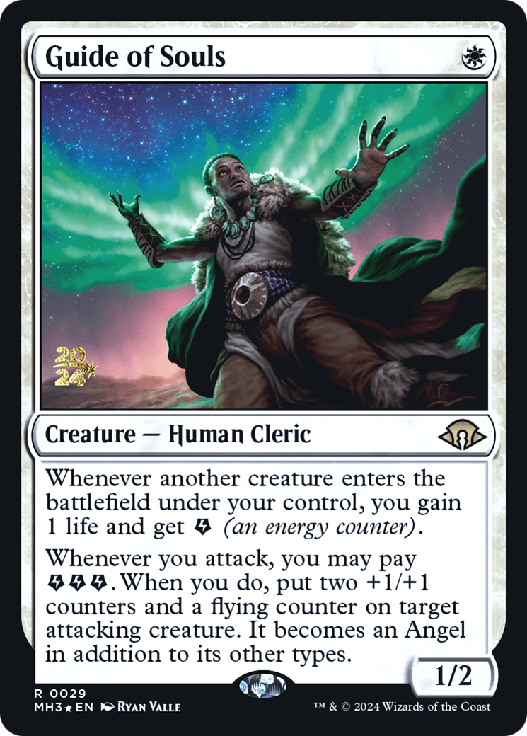{R} Guide of Souls [Modern Horizons 3 Prerelese Promos][PR PMH3 029]