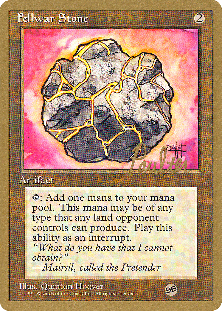 {C} Fellwar Stone (Preston Poulter) (SB) [Pro Tour Collector Set][GB PTC PP319SB]