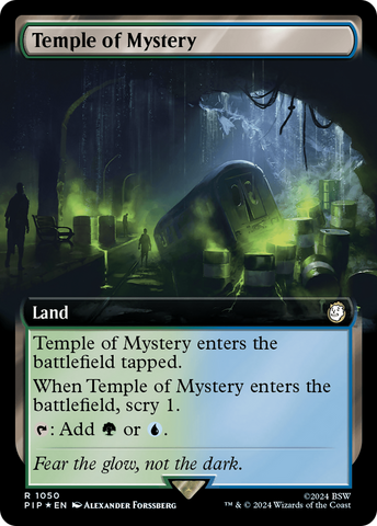 {R} Temple of Mystery (Extended Art) (Surge Foil) [Fallout][PIP 1050]