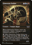 {C} Glamorous Outlaw (Showcase Golden Age Gilded Foil) [Streets of New Capenna][SNC 374]