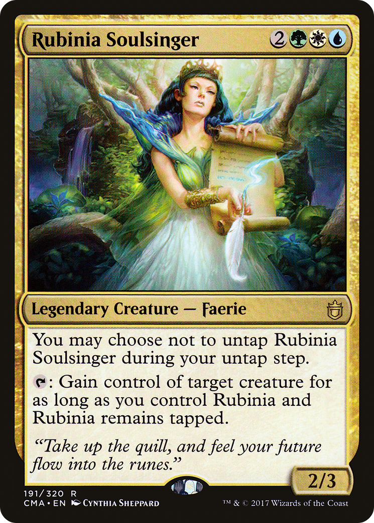 {R} Rubinia Soulsinger [Commander Anthology][CMA 191]