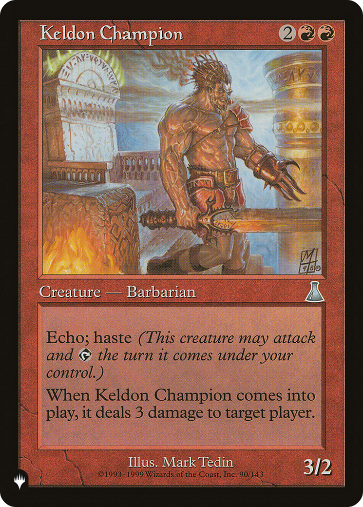 Keldon Champion [LIST 90/143]
